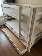 Stapelbed Vipack Pino met extra bedlade en 2 hangplankjes, Enlèvement, Comme neuf, Lits superposés