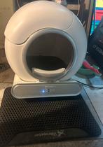 Bac à litière automatique pour chat à quatre pattes, Animaux & Accessoires, Bacs à litière, Enlèvement, Autonettoyant, Utilisé