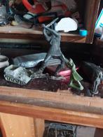 Collection vintage de plaques émaillées, parfums, jouets, pi, Collections