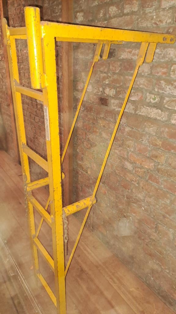 Ladderstelling, Ophalen, Gebruikt, Ladder