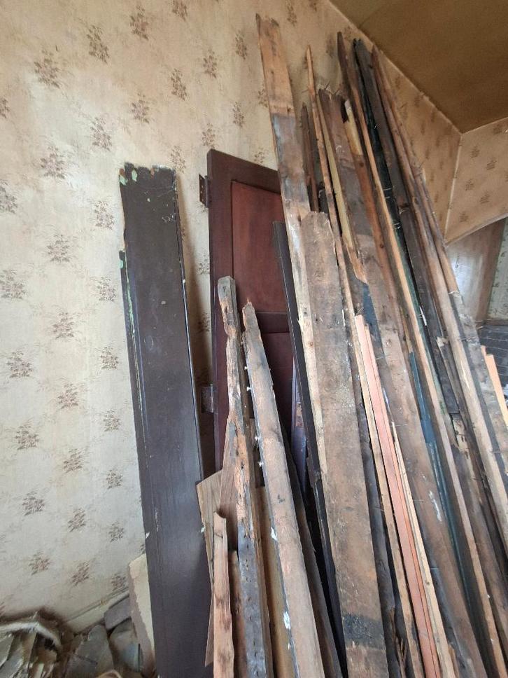 Afbraak hout, Tuin en Terras, Brandhout, Blokken, Overige houtsoorten, Minder dan 3 m³, Ophalen