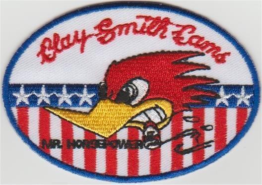 Mr. Horsepower Clay Smith stoffen opstrijk patch embleem #11, Verzamelen, Stickers, Nieuw, Verzenden