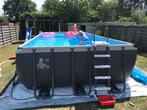 Intex zwembad Ultra XTR, Gebruikt, 300 cm of meer, Rechthoekig, Ophalen