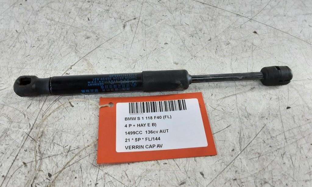 VERIN DE CAPOT BMW 1 serie (F40) (01-2019/-) (5123747345305), Utilisé, BMW