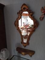 Miroir doré antique avec étagère, Enlèvement