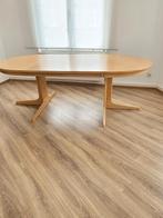 Schandinaviche uitschuifbare eettafel, Huis en Inrichting, Tafels | Eettafels, Ophalen, Zo goed als nieuw, Rond