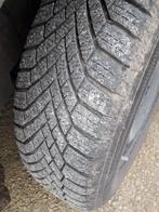 4 Jantes en acier avec pneus d'hiver - 17 pouces - 5 x 112, Véhicule de tourisme, 17 pouces, Enlèvement, Utilisé