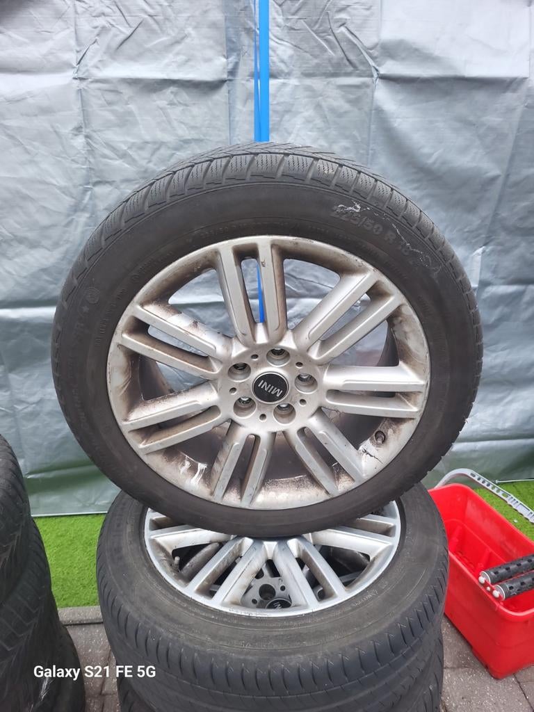 Alu. Jantes+Pneus 4 saisons : pas de 5x112, Autos : Pièces & Accessoires, Enlèvement, Pneu(s)