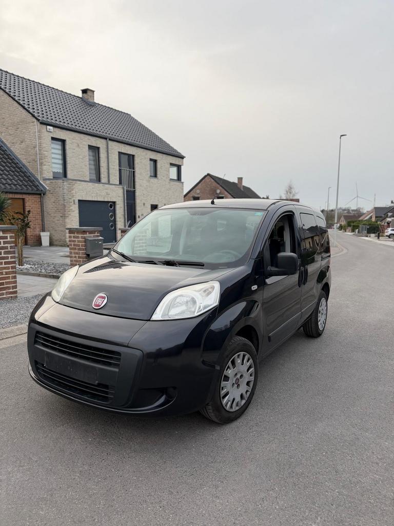 Fiat Qubo, Auto's, Euro 6, Zwart, Bedrijf, Handgeschakeld