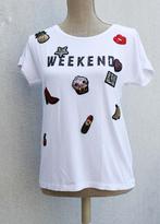 Prachtig Madeleine T 38 T-shirt, Kleding | Dames, T-shirts, Maat 38/40 (M), Wit, Ophalen of Verzenden, Zo goed als nieuw