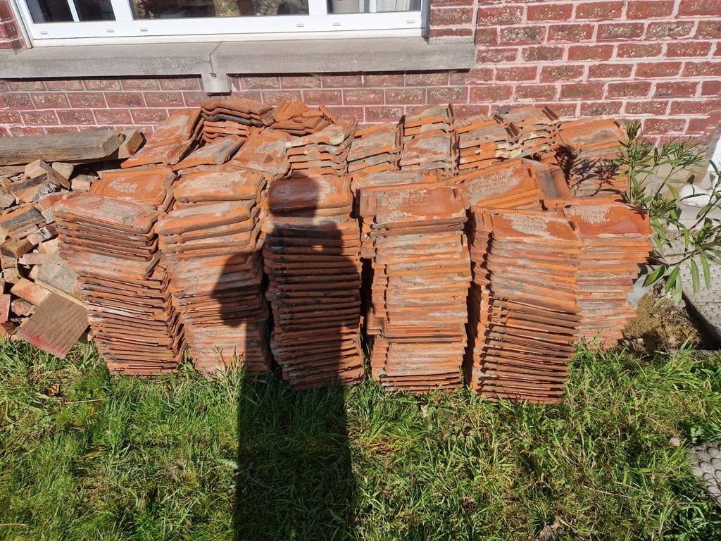 Tuiles de toit Pottelberg, Bricolage & Construction, Tuiles & Revêtements de toit, Enlèvement, Tuiles