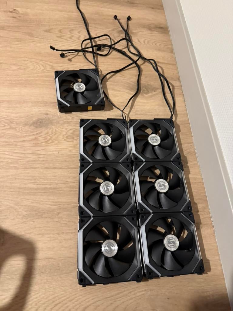 Lian Li Fan 120mm 7pcs, Enlèvement, Comme neuf
