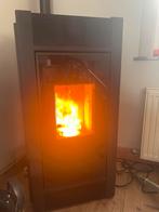 Pelletkachel kaminofen lima, Huis en Inrichting, Kachels, Ophalen, Gebruikt, Pelletkachel, Vrijstaand