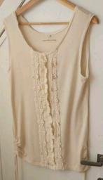 Prachtige top stretch met kant X.L...JBC., Kleding | Dames, Topjes, JBC, Ophalen of Verzenden, Zo goed als nieuw, Zonder mouw