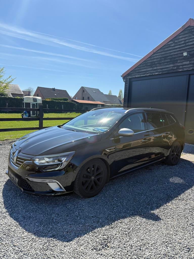 Renault megane break - GT LINE - TOPOCCASIE, Auto's, Voorwielaandrijving, Zwart, 4 cilinders, 1600 cc