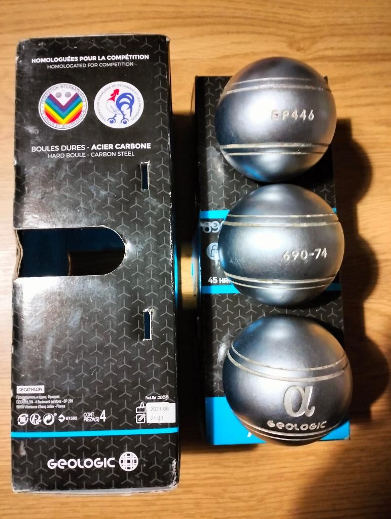 Boules de Pétanque, Enlèvement, Utilisé