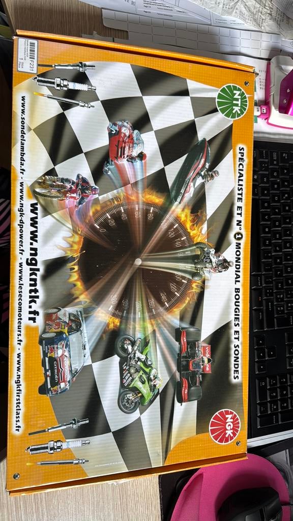 Panneau sonde Lambda avec horloge et crochets, Enlèvement ou Envoi, Neuf