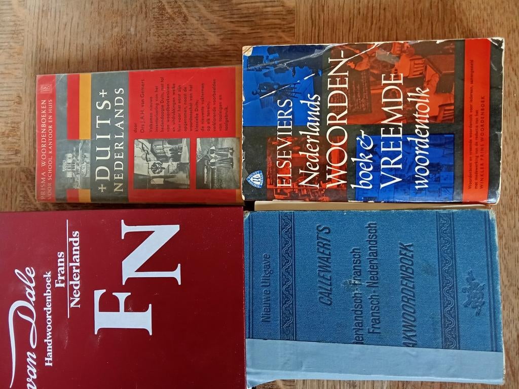 Woordenboeken, Ophalen of Verzenden