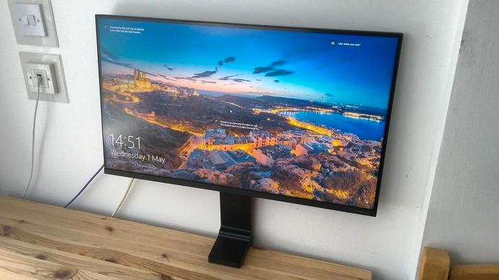 Samsung Space Monitor 27 Inch 120hz 2560x1440, Informatique & Logiciels, Moniteurs, Comme neuf, 151 à 200 Hz, HDMI, Gaming, VA