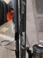 2 karperhengels merk Sportex morion  in zeer goede staat, Ophalen, Zo goed als nieuw, Werphengel