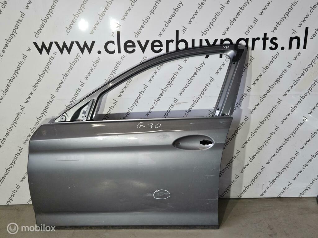 Voordeur links origineel linksvoor BMW 5-serie G30 ('17-'20), Gebruikt, Deur, Voor, Ophalen of Verzenden