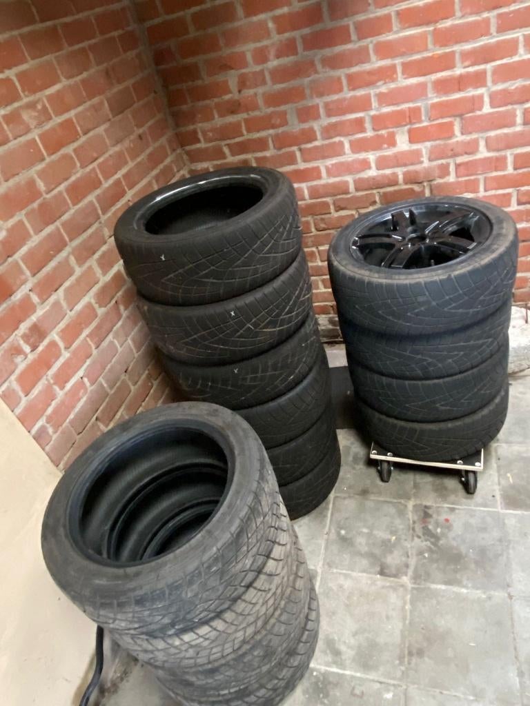 16 toyo R1R semi slick, Ophalen, Gebruikt, 15 inch, Band(en)