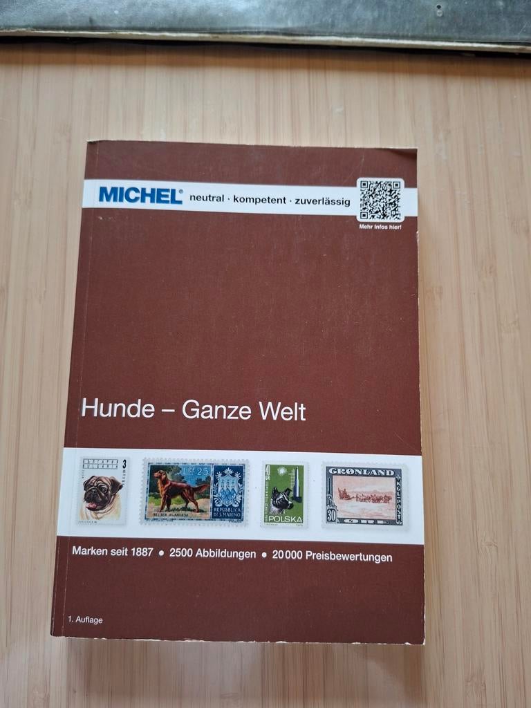 Postzegelcatalogus  honden, Ophalen