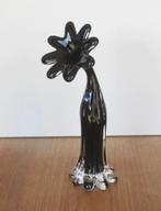 Vase en verre Leonardo, très cosy, années 90, Moins de 50 cm, Enlèvement ou Envoi, Comme neuf, Verre