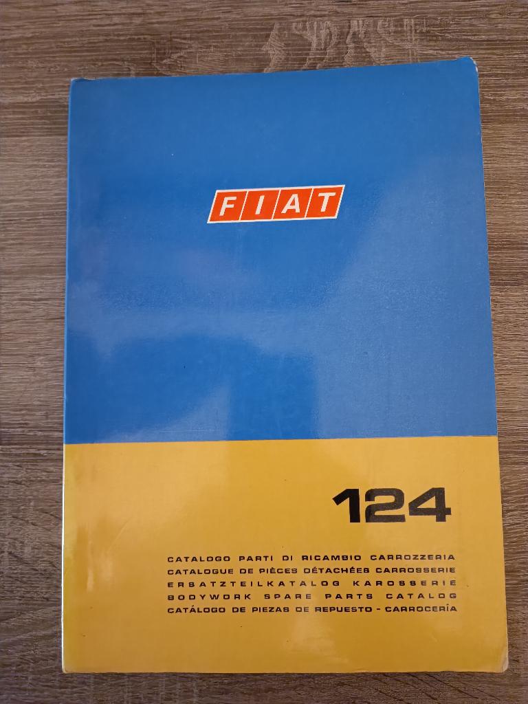 Catalogue pièces détachées Fiat 124 berline et break, Envoi