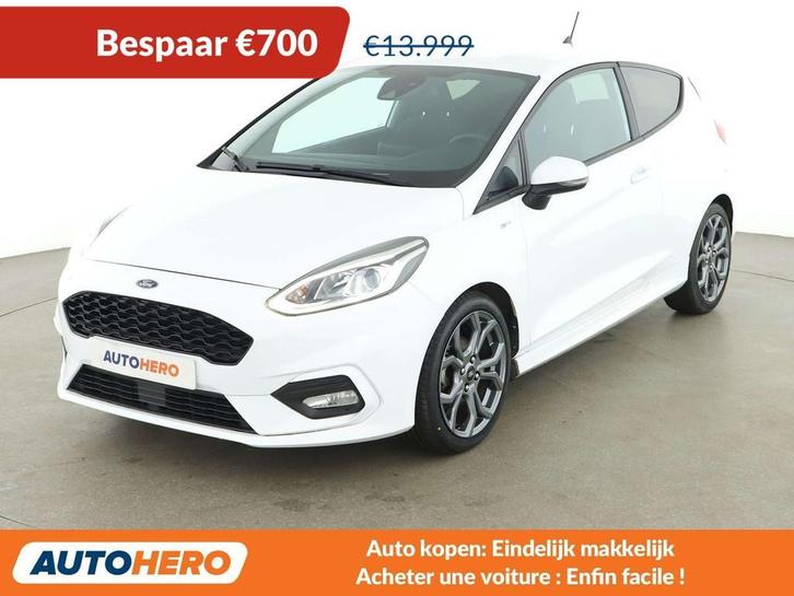 Ford Fiesta 1.0 EcoBoost ST-Line (bj 2020), Auto's, Ford, Te koop, Fiësta, ABS, Airbags, Airconditioning, Android Auto, Apple Carplay