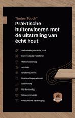 TimberTouch terras en gevelplanken, houtvrij en niet glad, Enlèvement, Neuf, Autres matériaux