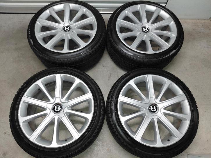 Originele 21 inch velgen Bentley GT / GTC / Flying Spur, Auto-onderdelen, Banden en Velgen, Banden en Velgen, Winterbanden, 21 inch