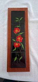 Vintage kader met beschilderde tegels., Ophalen