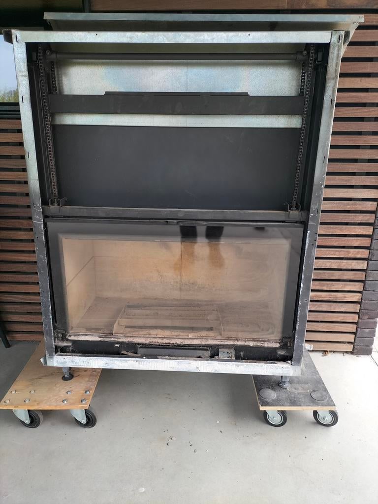 M DESIGN luna 1000h inbouw haard, Ophalen, Inbouw