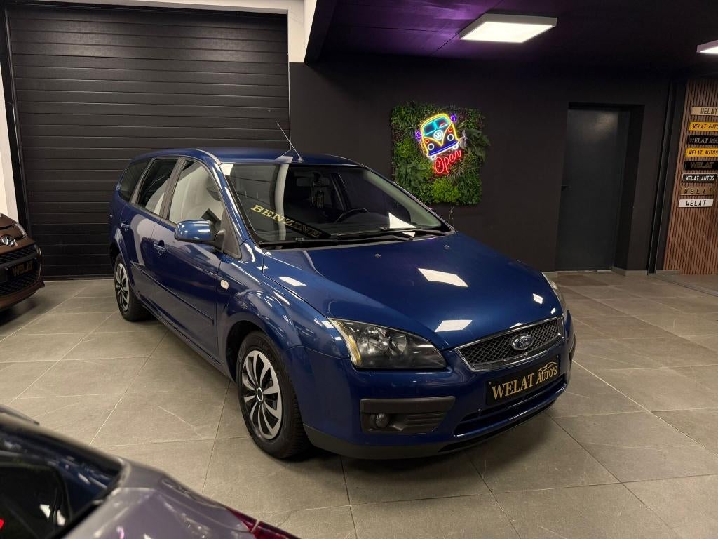 FORD FOCUS 1.6 BENZINE TOPSTAAT, Autos, Ford, Entreprise, Achat, Focus, Essence, Bleu, Gris, Enlèvement