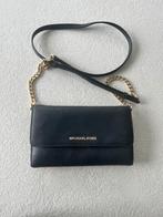 Schoudertasje - Portefeuille Michael Kors, Handtassen en Accessoires, Portemonnees, Ophalen, Gebruikt, Zwart, Leder