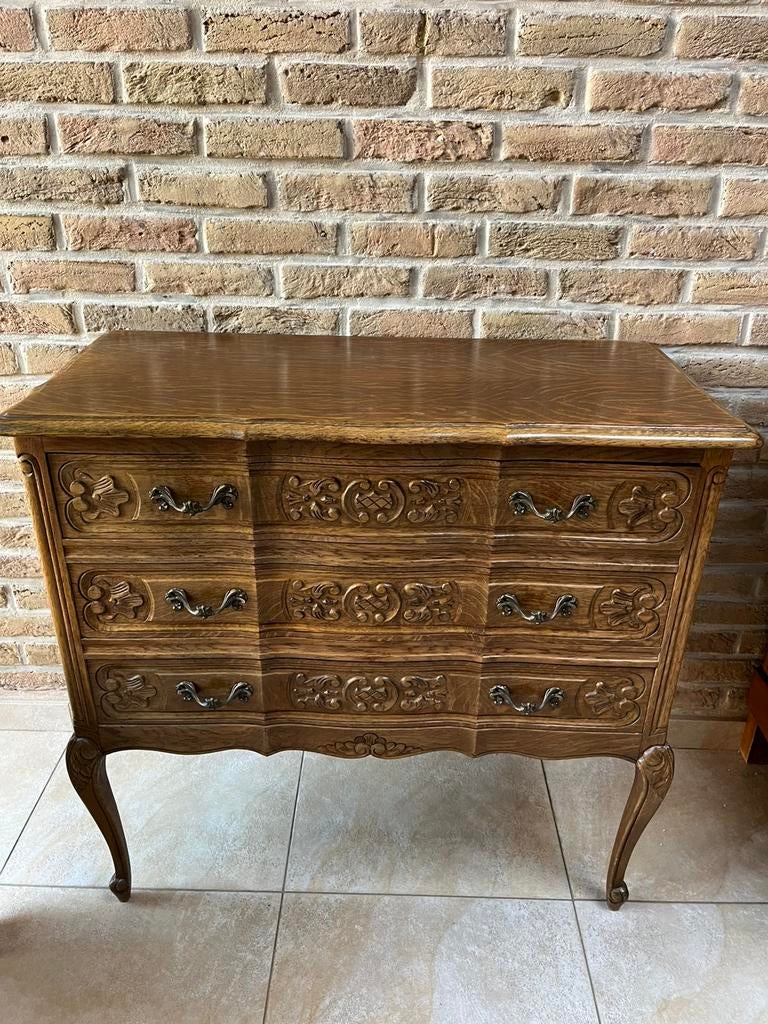 Vintage ladekast Louis Quinze, Huis en Inrichting, Kasten | Ladekasten, Zo goed als nieuw, Ophalen