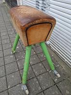 turntoestel turnbok, metalen onderstel, h. 90 - 130cm, Sport en Fitness, Turnen, Ophalen, Gebruikt