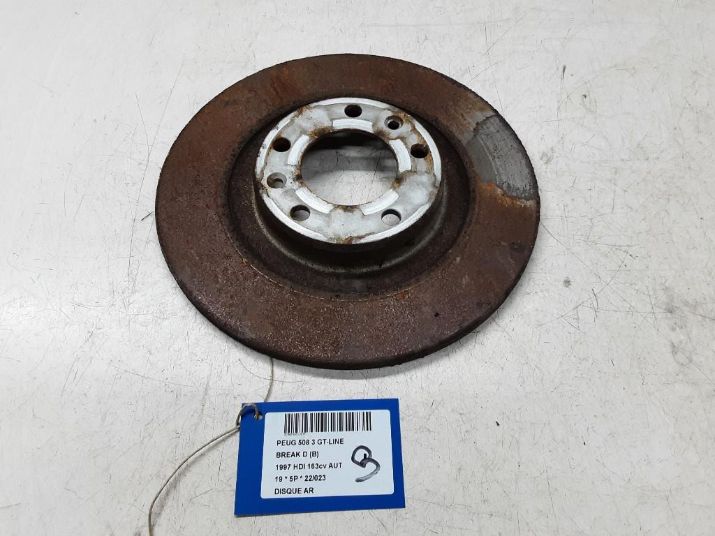 REMSCHIJF ACHTER Peugeot 508 SW (F4 / FC / FJ / FR), Gebruikt, Peugeot