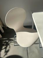 5 witte stapelbare stoelen, Strak, Enlèvement, Blanc, Cinq, Six Chaises ou plus