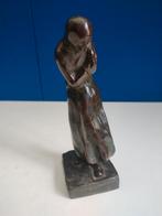 Brons beeldje "La Pleureuse " Achille Leys , hoogte 17 cm, Verzenden