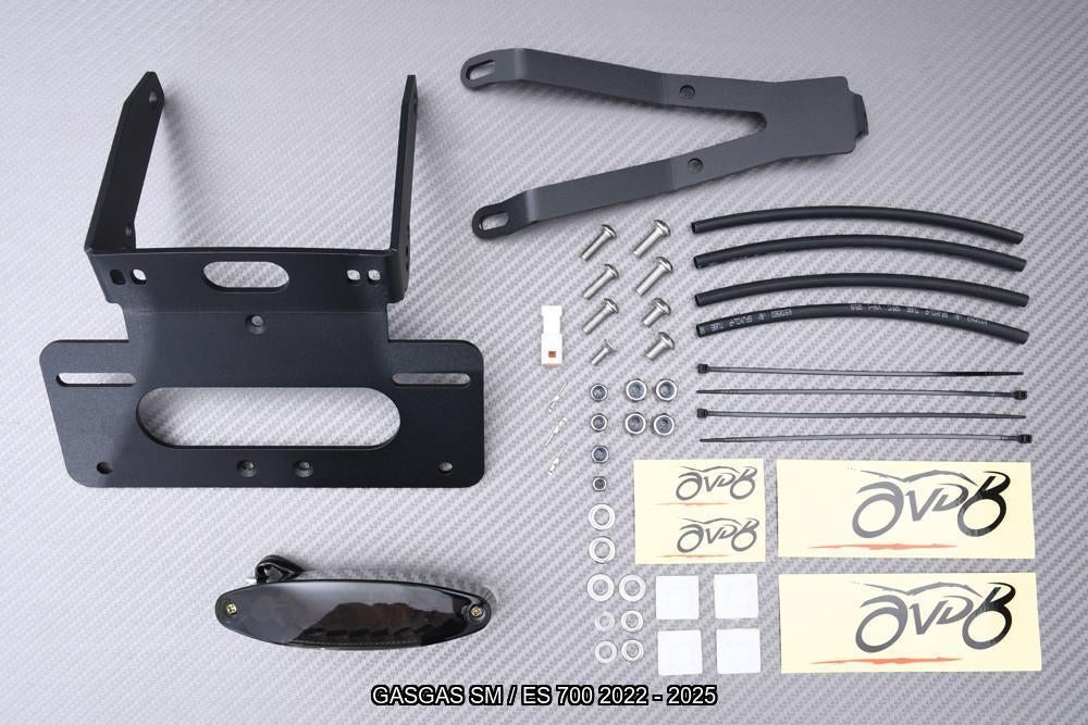 Support de plaque Court AVDB GASGAS SM / ES 700 2022 - 2025, Motos, Accessoires | Autre, Neuf, Enlèvement ou Envoi
