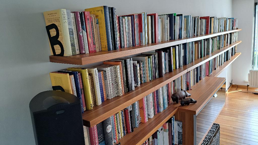 Notelaar TV-meubel en boekenplanken Hülsta - doe een bod, Huis en Inrichting, Ophalen, Zo goed als nieuw