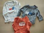 3 longsleeves - maat 62, Kinderen en Baby's, Babykleding | Maat 62, Ophalen of Verzenden, Gebruikt, Jongetje, Shirtje of Longsleeve