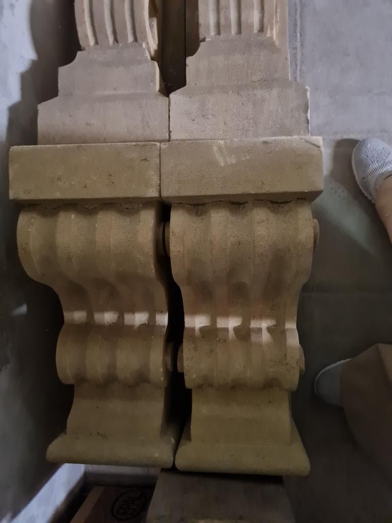 100 % Frans witsteen, Huis en Inrichting, Ophalen, Zo goed als nieuw