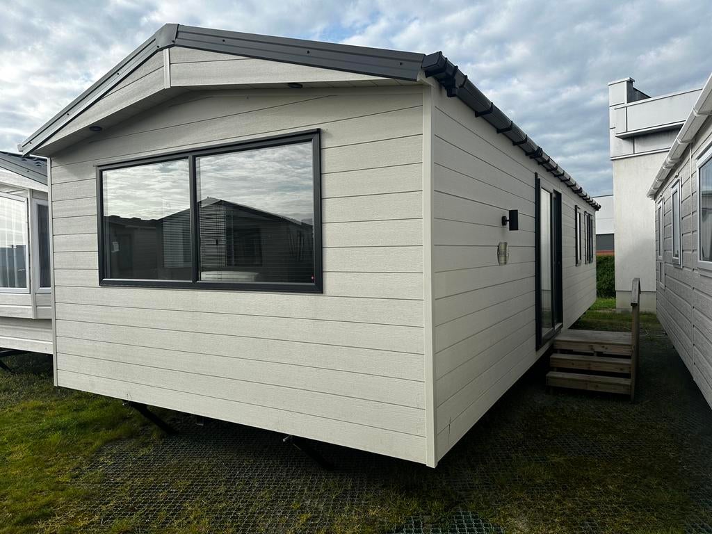 TERUG OP STOCK NIEUWE MODERNE LUXUEUSE HARMONY 1100x400/2, Caravans en Kamperen, Stacaravans, Ophalen