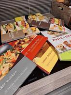 Set 8 kookboeken: Belgisch, zomer, pasta&pizza, wokken, ..., Boeken, Ophalen, Gelezen