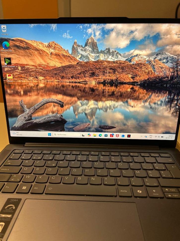 Pc Lenovo Yoga pro 7 14HP9 Windows 11, Informatique & Logiciels, Ordinateurs portables Windows, Comme neuf, 14 pouces, SSD, 4 Ghz ou plus