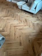 RESTPARTIJ; 115M2 CHATEAU EIKEN VISGRAAT VLOER KANT EN KLAAR, Tuin en Terras, Ophalen