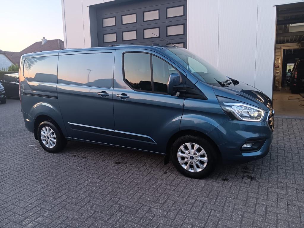 Ford Transit Custom L1 limited 13223 ex BTW 2500 kg sleepver, Autos, Ford, Entreprise, Achat, Transit, ABS, Caméra de recul, Phares directionnels